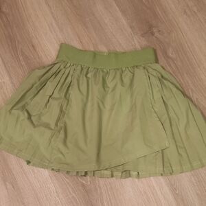 Olive Green Skater Skirt Skort Athletic